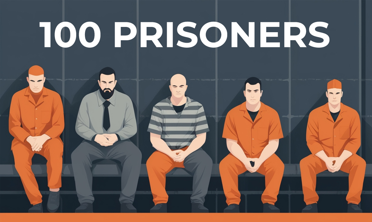 100 prisoners riddle