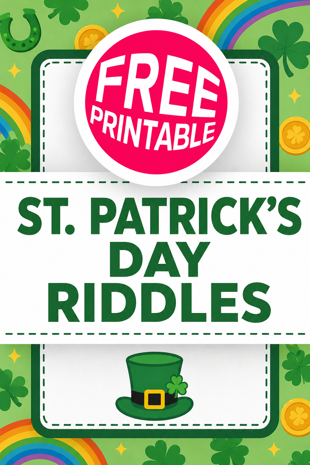 Free St. Patrick’s Day Riddles Printable