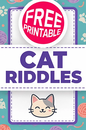 Free Cat Riddles Printable