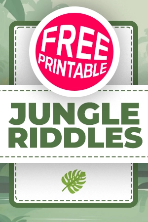 free printable jungle riddles