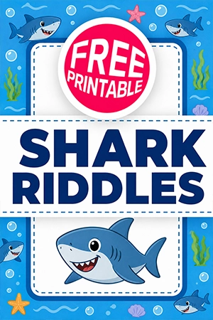 Free Shark Riddles Printable