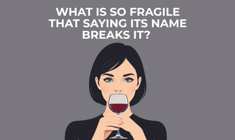 What Is So Fragile That Even Mentioning It Breaks It?