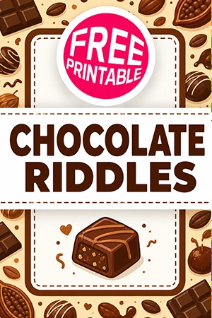 Free Chocolate Riddles Printable