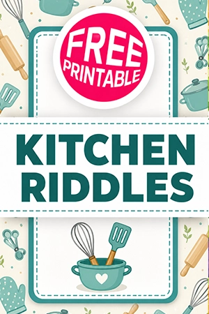 Free Kitchen Riddles Printable