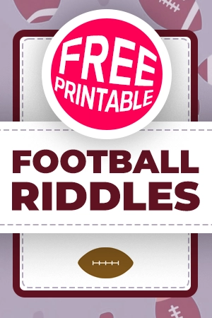 Free Printable football riddles