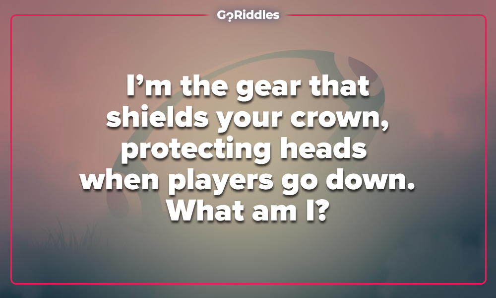 Rugby headgear riddle about protective gear shielding players’ heads during play