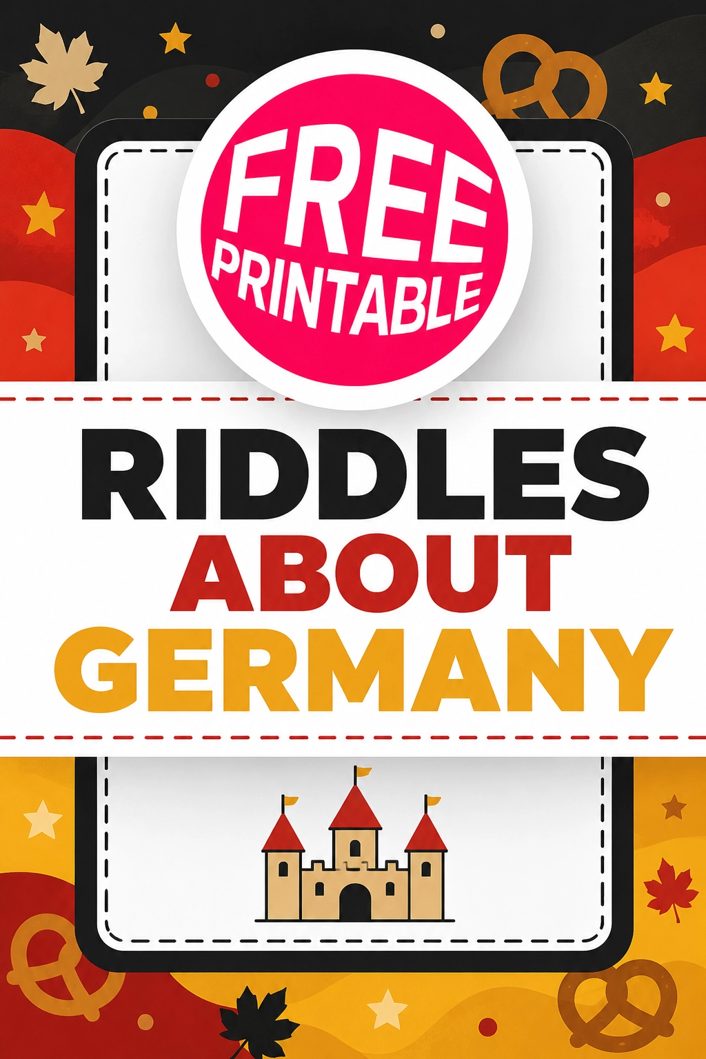 Free Germany Riddles Printable