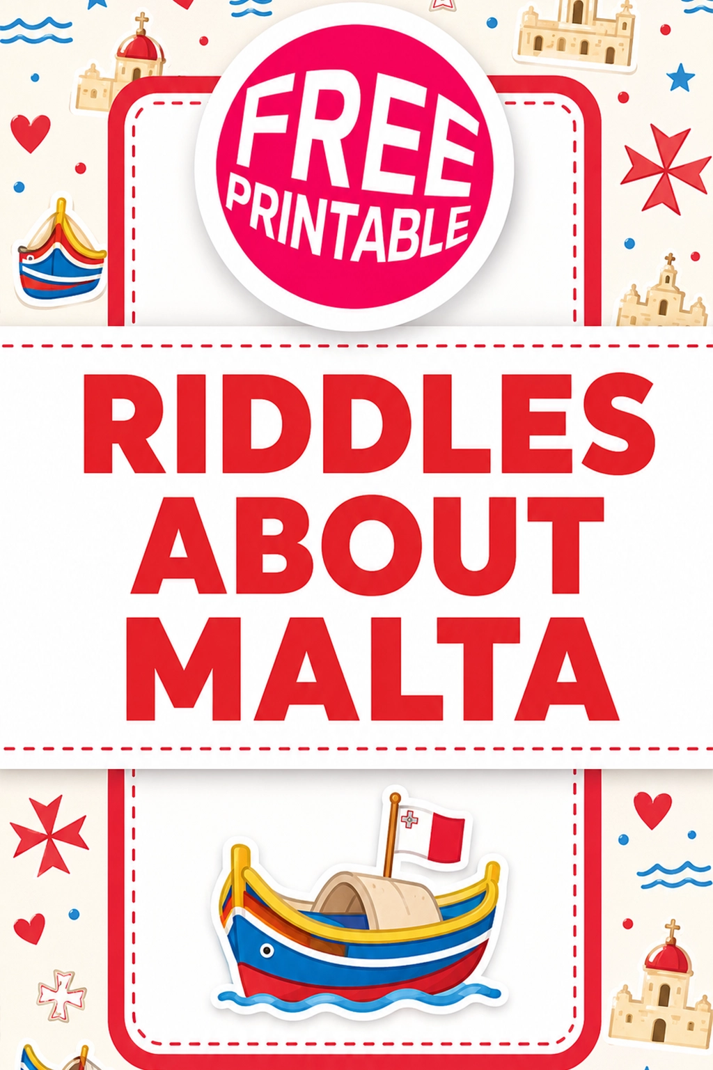 Free Malta Riddles Printable