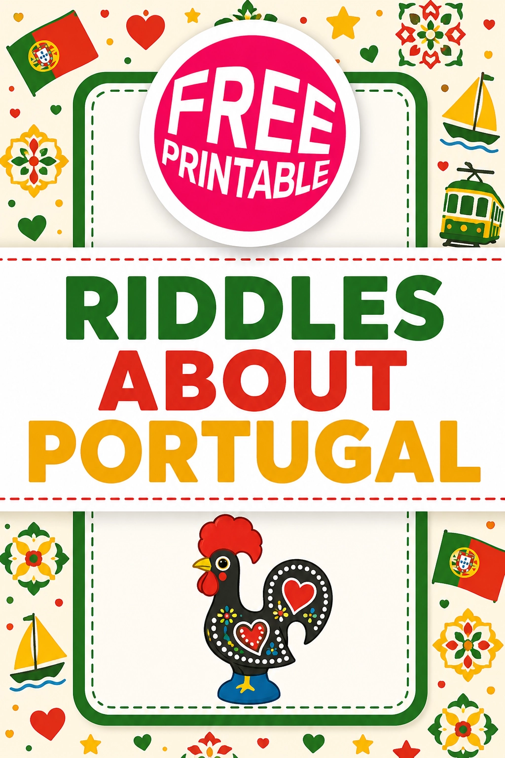 Free Portugal Riddles Printable