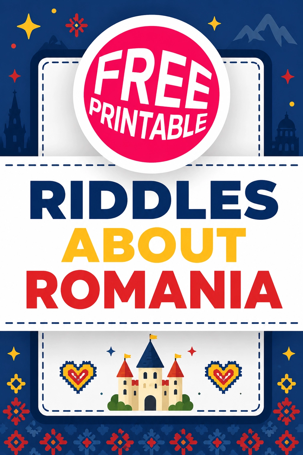 Free Romania Riddles Printable