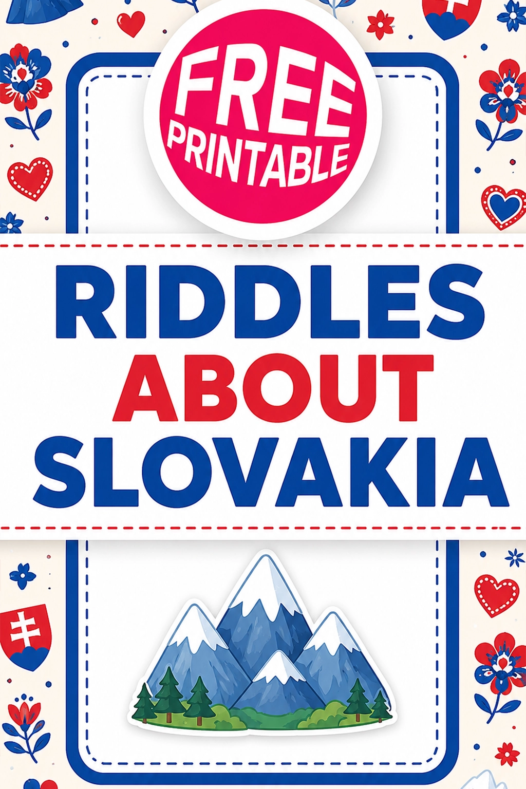 Free Slovakia Riddles Printable